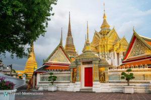 "Wat Pho" temple of reclining Buddha